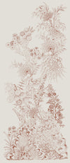 flora sepia desktop lé unique l.120 x h 280 cm