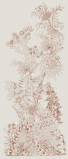 flora sepia mobile lé unique l.120 x h 280 cm