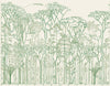 francis halle chlorophylle mobile standard size l.360 x h 280 cm