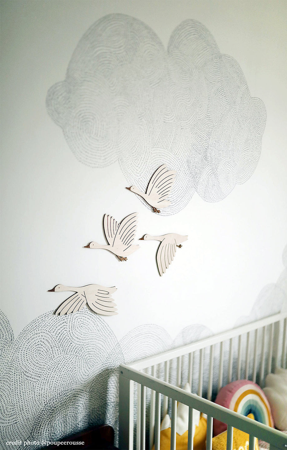 Revêtement mural Toile Cloudy - Bien Fait