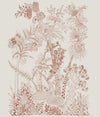 flora sepia standard size w.240 x h.280 cm mobile bf-flo-sep-4l