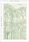 francis halle chlorophylle mobile standard size l.180 x h 280 cm